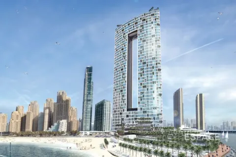 Appartement à Jumeirah Beach Residence, Dubai, 1 chambre, 58 m², № 122847