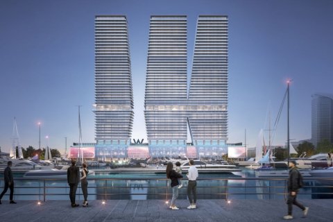 Appartement à Dubai Harbour, Dubai, 1 chambre, 98.48 m², № 133629