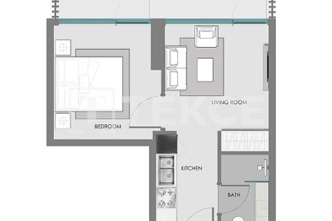 Apartment in Arjan, Dubai 2 bedrooms, 122 sq.m. № 70772 - photo 3