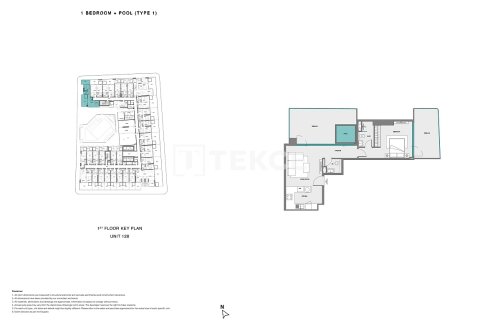 Apartamento en Dubai Land, Dubai, 1 dormitorio, 78 m², № 70773 - foto 23
