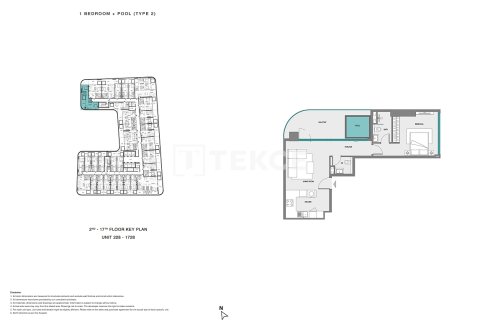 Apartamento en Dubai Land, Dubai, 1 dormitorio, 78 m², № 70773 - foto 24