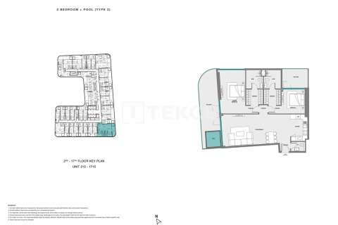 Apartamento en Dubai Land, Dubai, 1 dormitorio, 78 m², № 70773 - foto 25