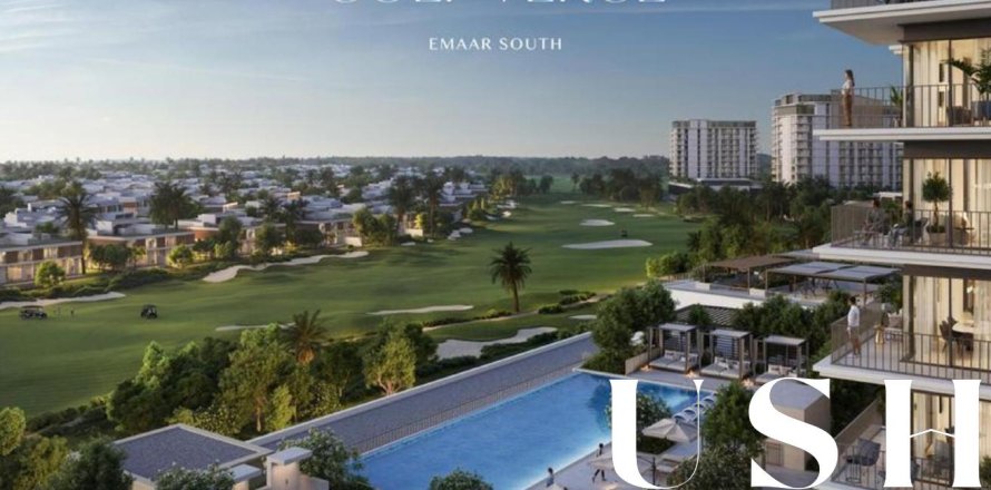 Квартира в EMAAR South, Dubai South (Dubai World Central), Дубай, 2 спальни, 122м², № 42335