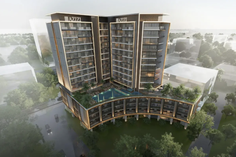 Appartement à Dubai, 2 chambres, 102 m², № 84497