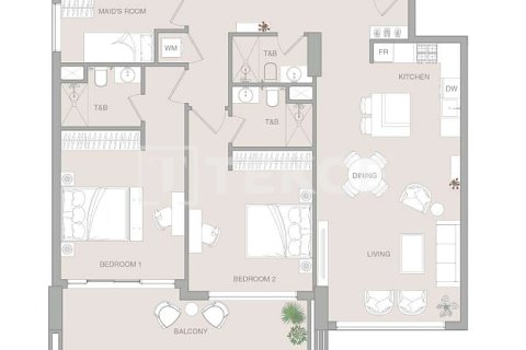 شقة في Dubai Land, دبي 2 غرف نوم, 125 م² رقم 12949 - صورة 16