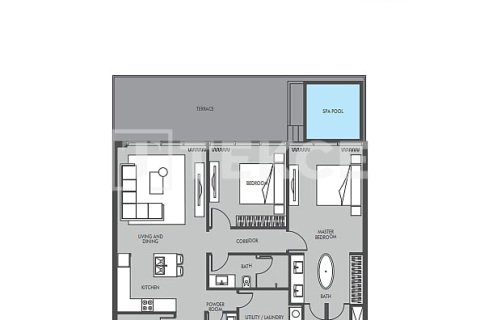 Apartment in Dubai 2 bedrooms, 111 sq.m. № 72411 - photo 20