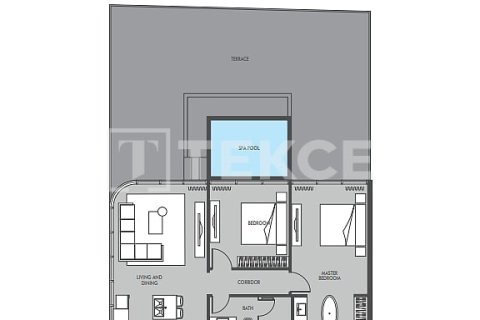 Apartment in Dubai 2 bedrooms, 111 sq.m. № 72411 - photo 16