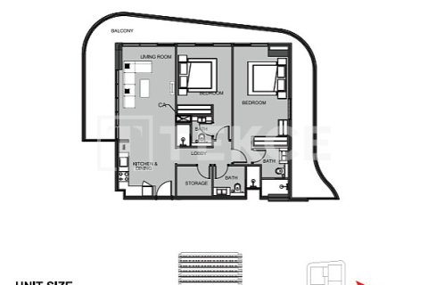شقة في Dubai Land, دبي 2 غرف نوم, 137 م² رقم 72406 - صورة 20