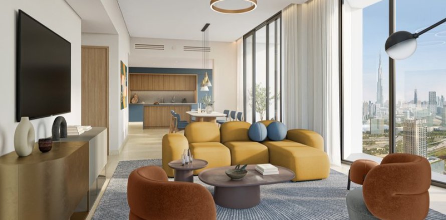 Квартира в DESIGN QUARTER AT D3 в Dubai Design District, Дубай, 3 спальни, 187.57м², № 39918