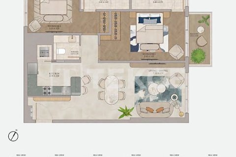 Apartment in Dubai 1 bedroom, 62 sq.m. № 102398 - photo 2