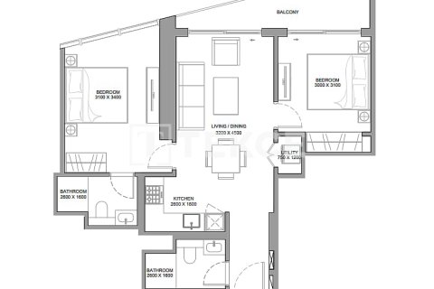 Apartamento en Jumeirah Lake Towers, Dubai, 2 dormitorios, 79 m², № 48072 - foto 14