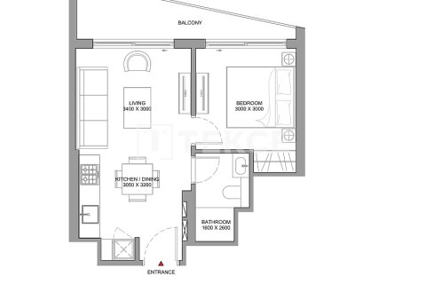 Apartment in Jumeirah Lake Towers, Dubai 1 bedroom, 45 sq.m. № 48071 - photo 13