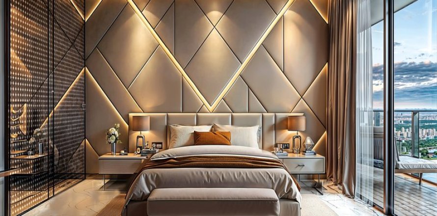 Квартира в Джумейра Лейк Тауэрс, Дубай, 1 спальня, 69.35м², № 39813