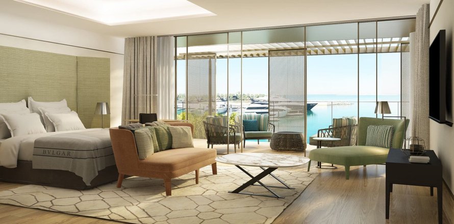 Apartamento en BULGARI MARINA LOFTS en Jumeirah Bay Island, Jumeirah, Dubai, 1 dormitorio, 140 m², № 30226
