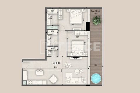 Apartment in Jebel Ali, Dubai 2 bedrooms, 131 sq.m. № 95282 - photo 17