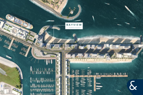 شقة في EMAAR Beachfront, Dubai Harbour, دبي 1غرف نوم, 71 م² رقم 74706 - صورة 12