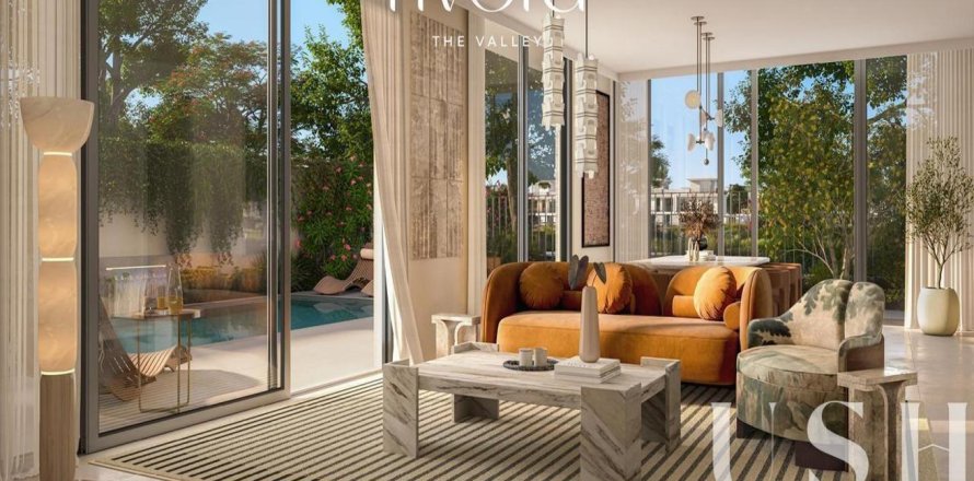 Вилла в The Valley, Дубай, 4 спальни, 343м², № 39489