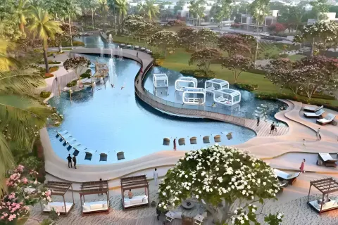 Maison de ville à Dubai, 4 chambres, 205 m², № 54238