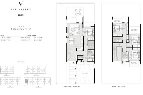 Villa à The Valley, Dubai, 3 chambres, 180 m², № 103700 - photo 2