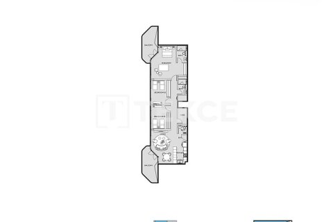 Apartamento en Dubai, 3 dormitorios, 154 m², № 72414 - foto 26