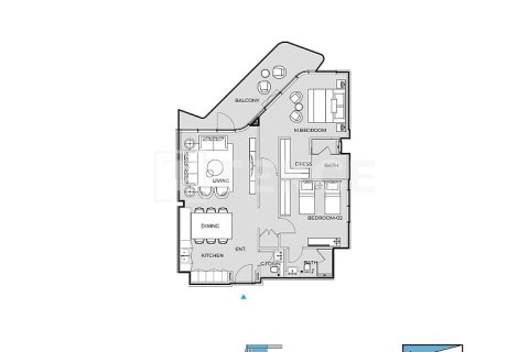 Apartamento en Dubai, 3 dormitorios, 154 m², № 72414 - foto 25
