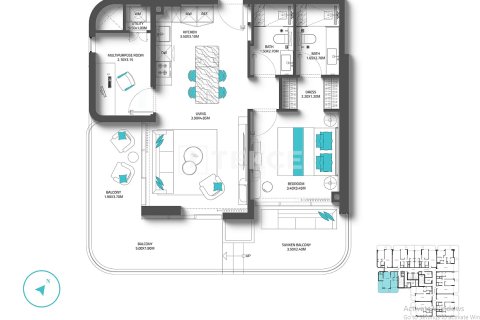 Apartamento en Dubai, 3 dormitorios, 253 m², № 94370 - foto 27