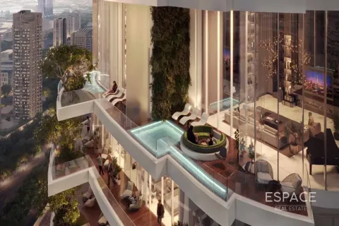 Appartement à CANAL HEIGHTS à Business Bay, Dubai, 2 chambres, 126 m², № 62882
