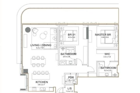 Apartment in Palm Jumeirah, Dubai 2 bedrooms, 176 sq.m. № 73320 - photo 11