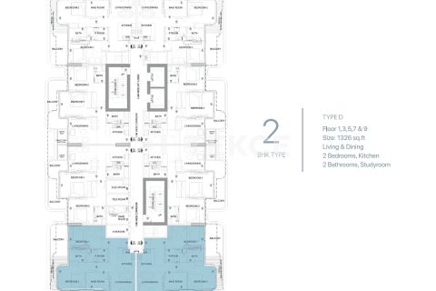 Apartment in Dubai 3 bedrooms, 168 sq.m. № 84532 - photo 29