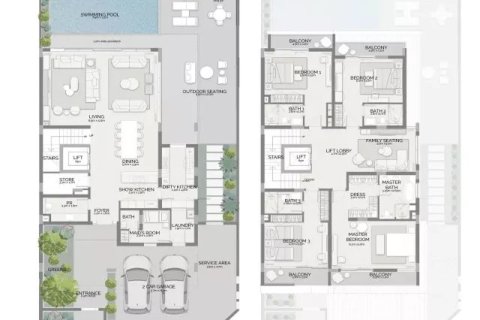 Villa in Jumeirah Golf Estates, Dubai 3 bedrooms, 324 sq.m. № 103528 - photo 17