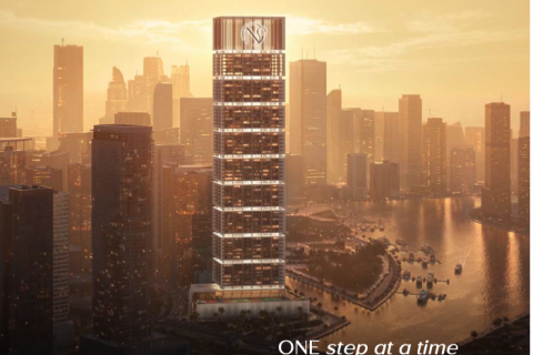 Appartement à Business Bay, Dubai, 1 chambre, 98 m², № 8357
