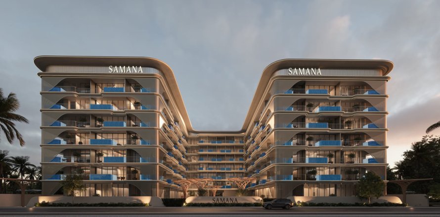 Appartement à Dubai, 1 chambre, 76 m², № 56092