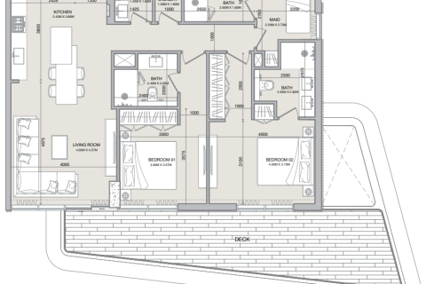 Apartment in Dubai 3 bedrooms, 219 sq.m. № 55302 - photo 10