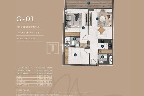 Apartment in Jumeirah Village Circle, Dubai 2 bedrooms, 140 sq.m. № 95384 - photo 13