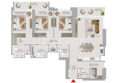 Appartement à Dubai, 3 chambres, 174 m², № 8893 - photo 9