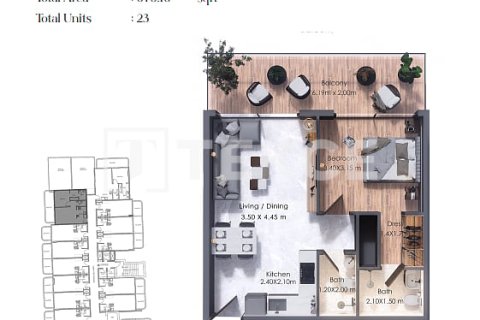 Apartment in Al Warsan, Dubai 1 bedroom, 146 sq.m. № 114379 - photo 20