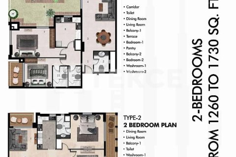 Appartement à Al Warsan, Dubai, 1 chambre, 91 m², № 114377 - photo 14