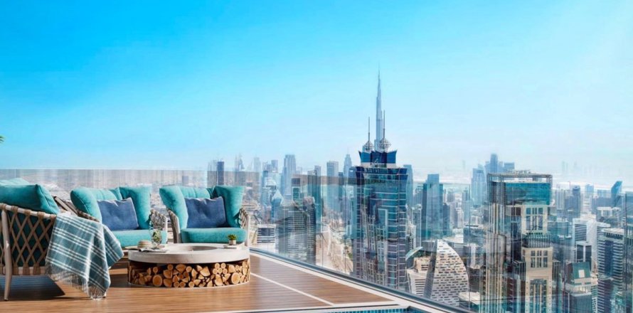 Appartement à Sheikh Zayed Road, Dubai, 1 chambre, 90.4 m², № 77110