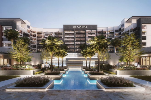 Appartement à Dubai Studio City, Dubai, 2 chambres, 72.93 m², № 3413
