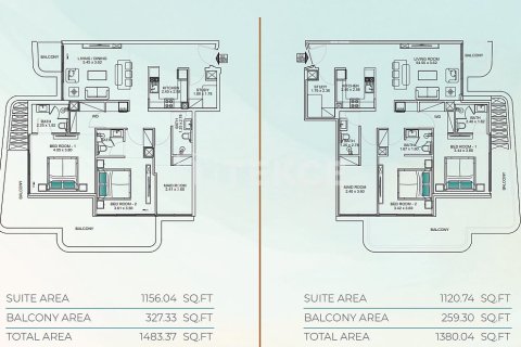 Appartement à Dubai, 2 chambres, 123 m², № 94486 - photo 27
