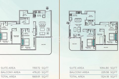 Appartement à Dubai, 2 chambres, 123 m², № 94486 - photo 28