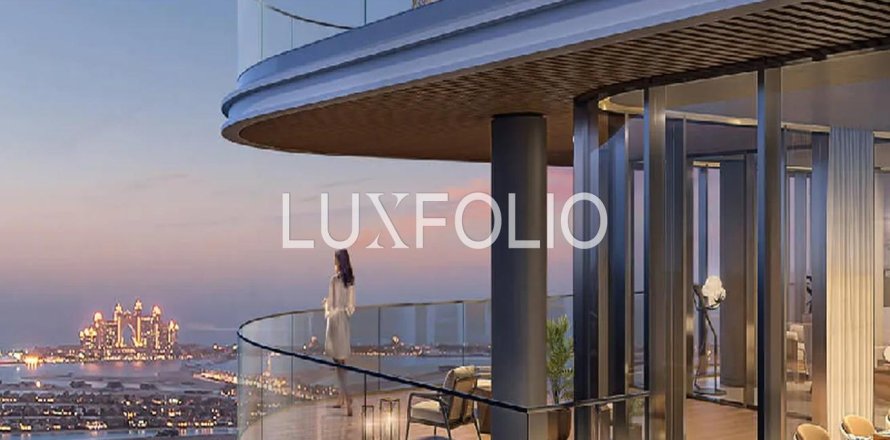Квартира в EMAAR Beachfront, Dubai Harbour, Дубай, 3 спальни, 166м², № 45882