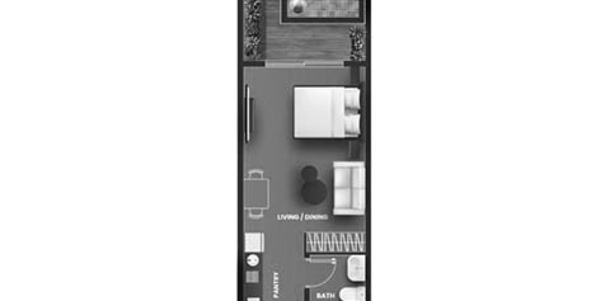 Apartamento en VINCITORE AQUA FLORA en Dubai Science Park, Dubai, estudio, 62.57 m², № 31273
