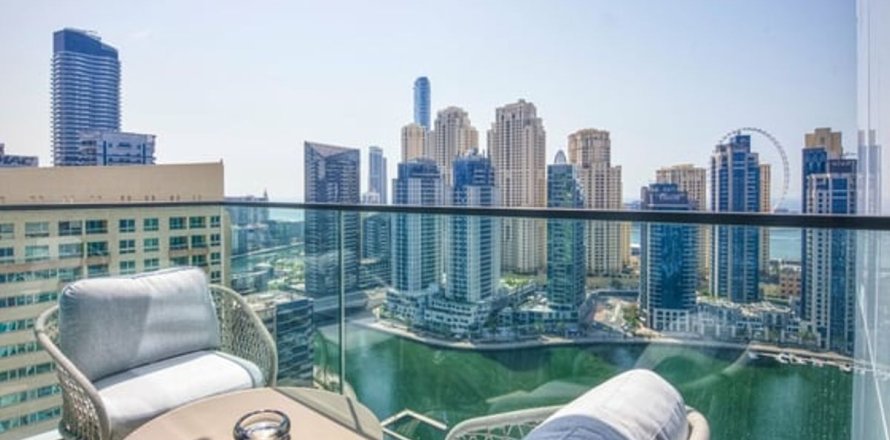 Appartement à Dubai Marina, Dubai, 2 chambres, 146.5 m², № 90344