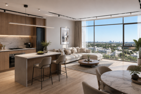 Apartment in Downtown Jebel Ali, Dubai 3 bedrooms, 141 sq.m. № 133926 - photo 6