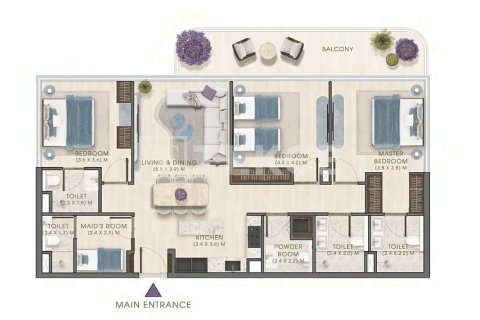 Apartment in Dubai 3 bedrooms, 151 sq.m. № 139563 - photo 26