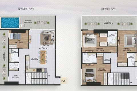 Dúplex en Dubai, 3 dormitorios, 249 m², № 139566 - foto 12
