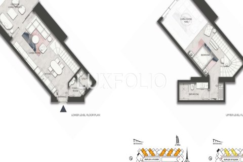 Duplex à Business Bay, Dubai, 1 chambre, 108 m², № 45925 - photo 24