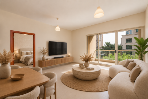 Appartement à Greens, Dubai, 1 chambre, 68.7 m², № 138896