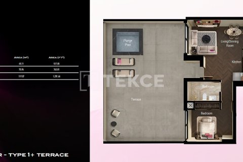 Appartement à Al Satwa, Dubai, 2 chambres, 113 m², № 113526 - photo 17